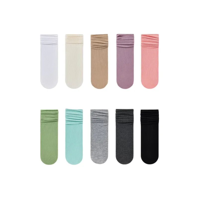 Temooues Mid Calf Socks Women's Combo Set-15