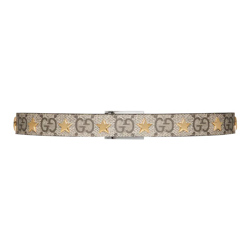 GUCCI Belt Women's Brown Width  3cm-1