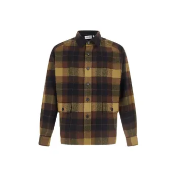 KENZO Shirts Men Brown