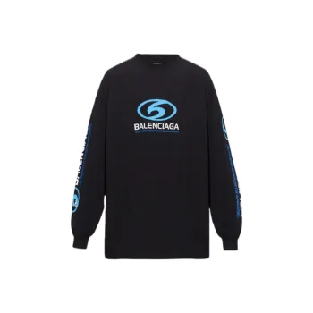 Balenciaga Logo Printed Crewneck Sweatshirt