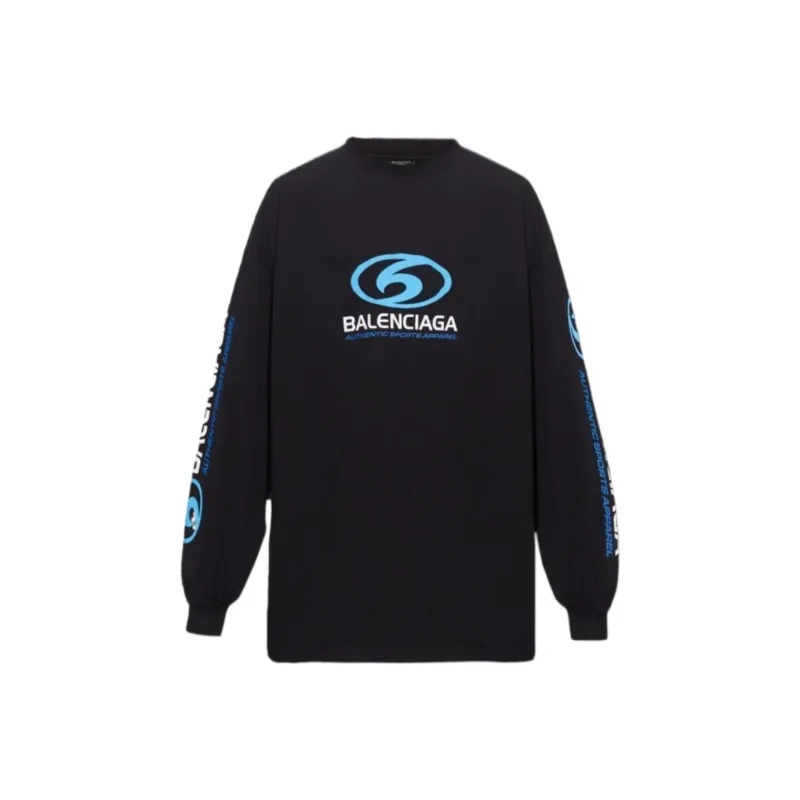 Balenciaga Logo Printed Crewneck Sweatshirt-0