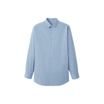 GOLDLION Shirt Men's Blue Stripes