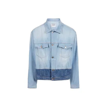 Iceberg SS25 Denim Jacket Men's Blue
