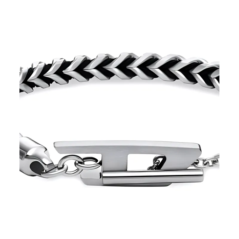 DIESEL Logo plaque Bracelet-2
