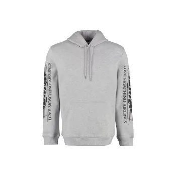 LOVE MOSCHINO Sweatshirts Men Gray
