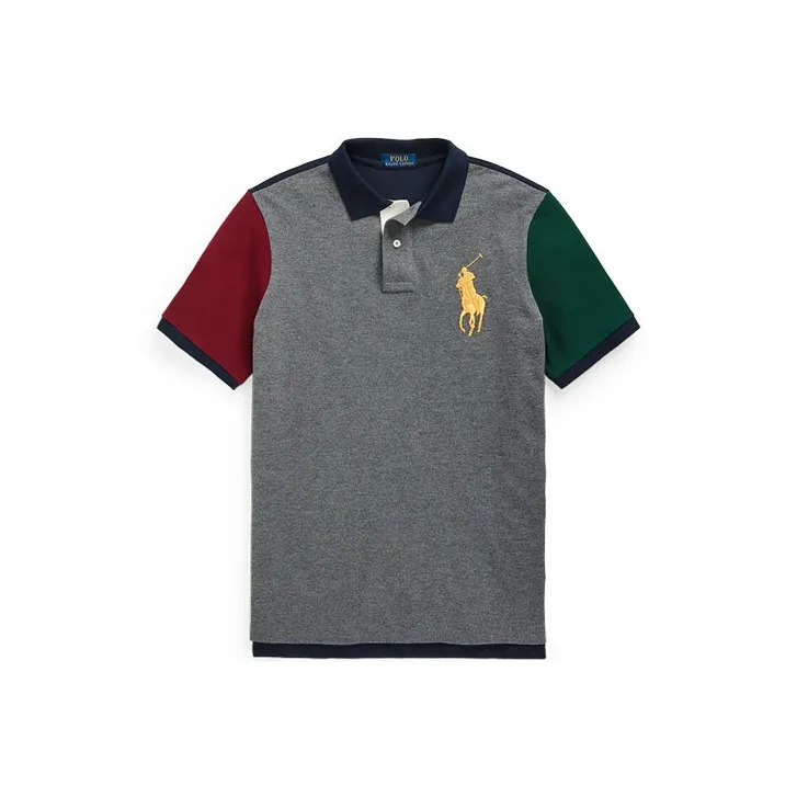 Polo Ralph Lauren Polo Shirts Men Gray-0
