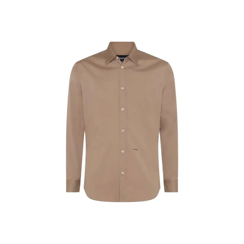 Dsquared2 Logo Printed Long Sleeved Shirt-0