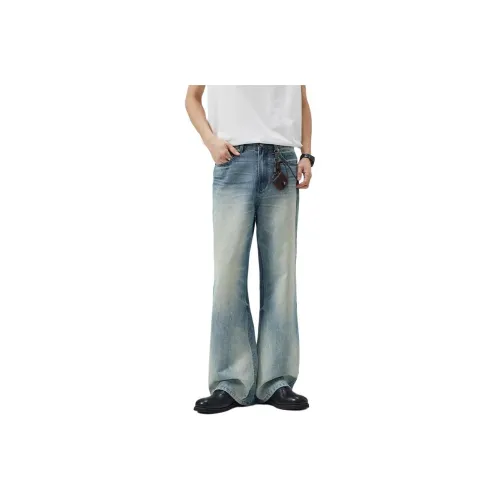 COMXZ Jeans Unisex Blue