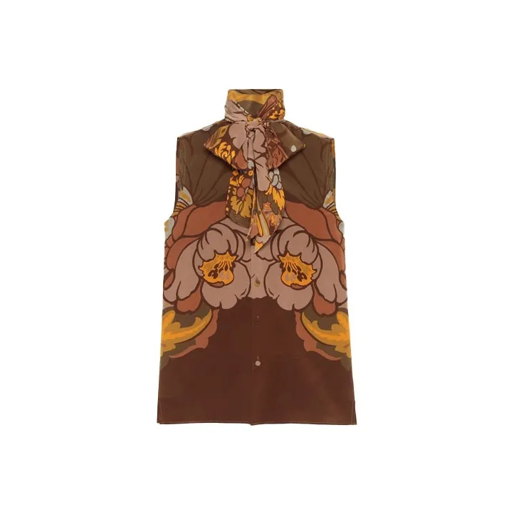 GUCCI Shirts Men Brown-0