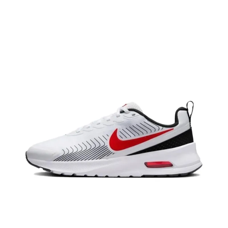 Nike Air Max Nuaxis White Black University Red-0
