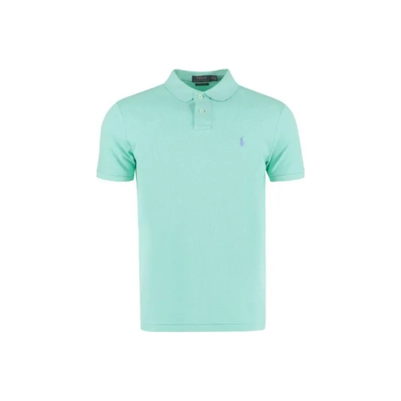 Polo Ralph Lauren Logo Embroidered Short Sleeved Polo Shirt-0