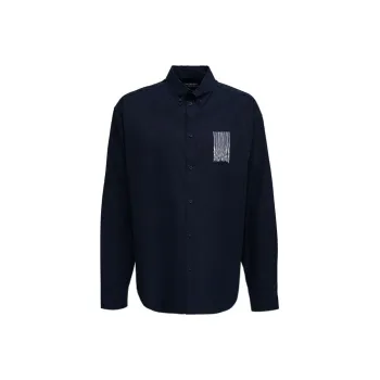 Balenciaga Barcode Logo Shirt