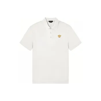 VERSACE Polo Shirts Men White