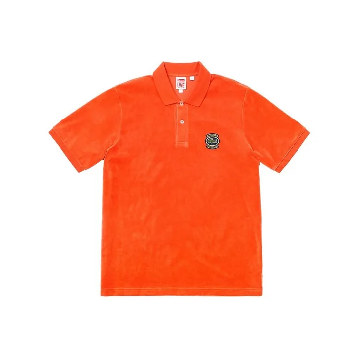 Supreme Lacoste Velour Polo-4