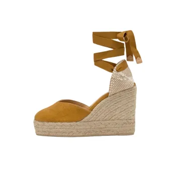 Castañer Chiara Wedge Heel High Heels Women's Brown