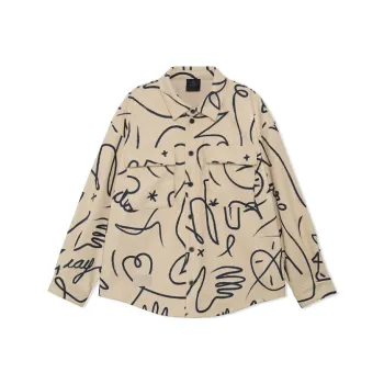 LINING Shirts Men Khaki