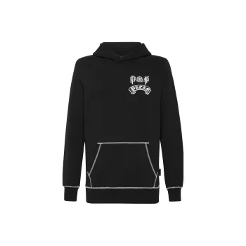 PHILIPP PLEIN Logo-print Pullover Hoodie