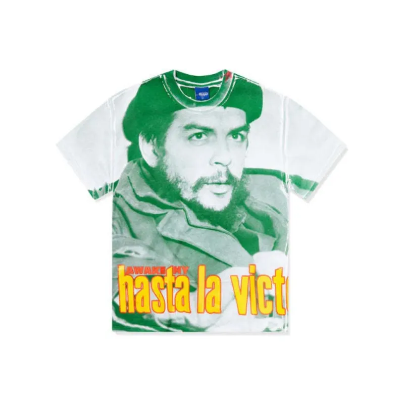 Awake NY x Che Guevara Che Guevara Collaboration Regular T Shirt Unisex Green-0