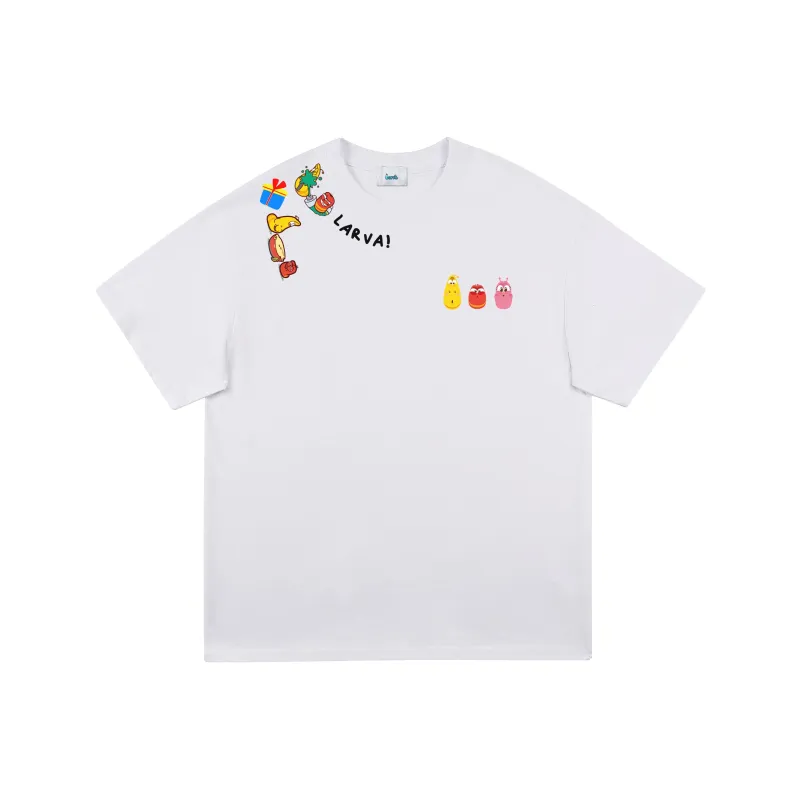 COMIC LARVA T Shirts Unisex-1