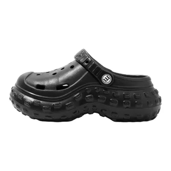 Le Drag Slippers Khaki/Black/White