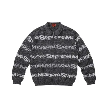 Supreme Missoni Zip L/S Polo