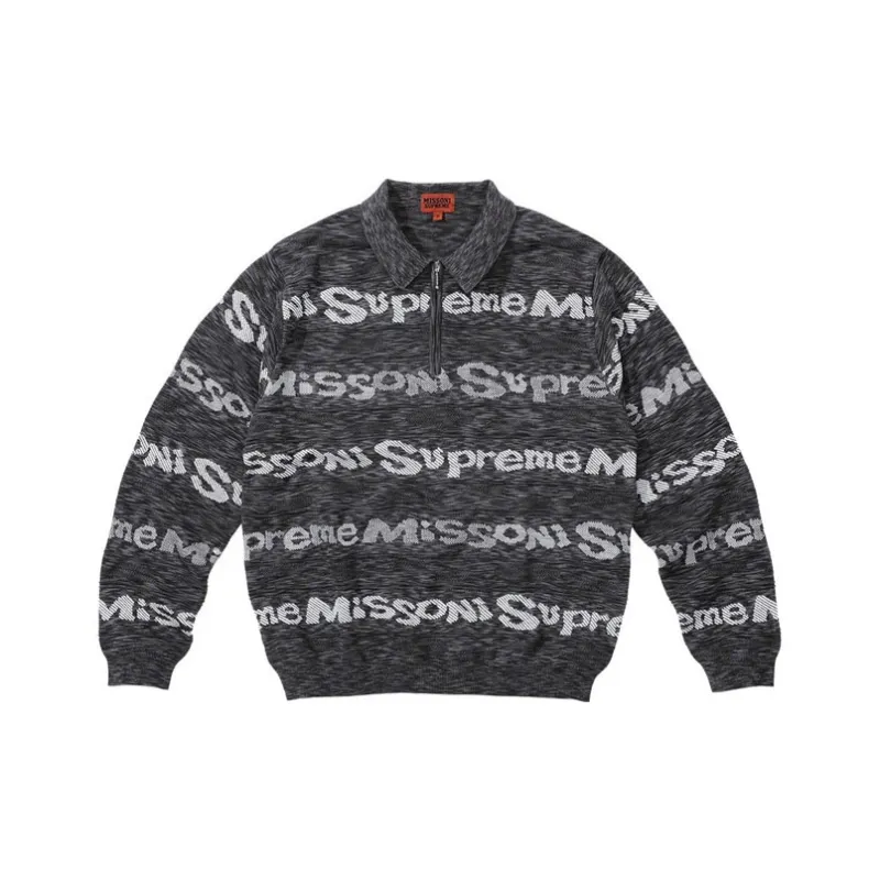 Supreme Missoni Zip L/S Polo-2