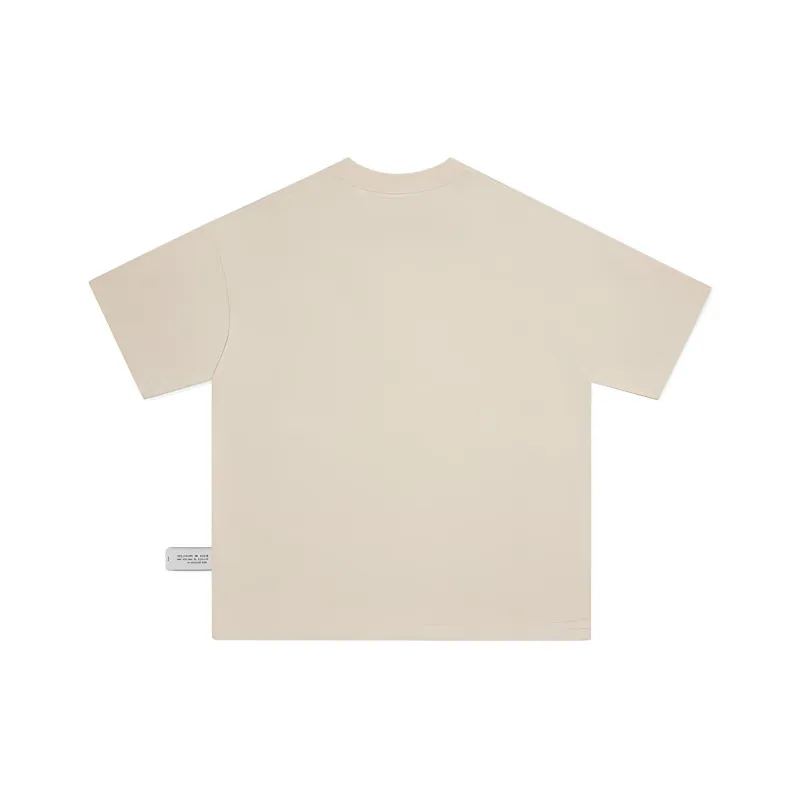 SMILEREPUBLIC T Shirt Unisex Khaki-1