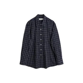 OUR LEGACY Above Windowpane Shirt