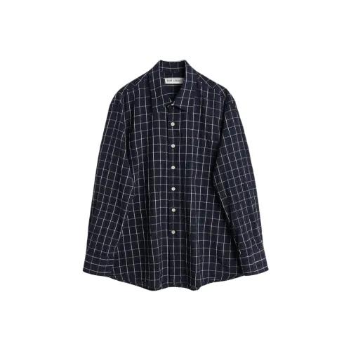 OUR LEGACY Above Windowpane Shirt