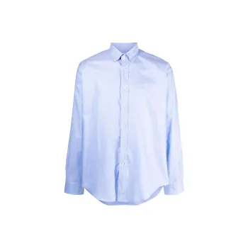 Maison Margiela Shirts Men Light Blue