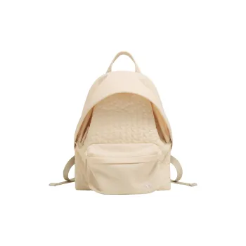 Miao Di Fabric 15 Inch Laptop Backpack Women's Cloud White