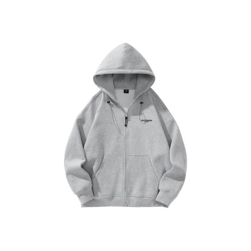 GOLFCROSS Sweatshirt Coat Unisex-13