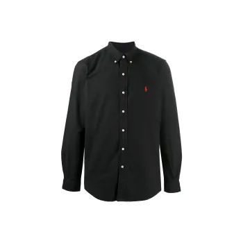 Polo Ralph Lauren Polo Pony Embroidered Curved Hem Shirt