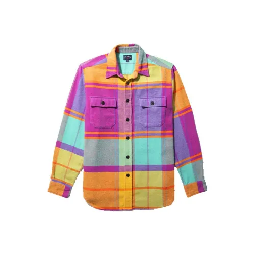 NOAH Heavyweight Bright Plaid Flannel
