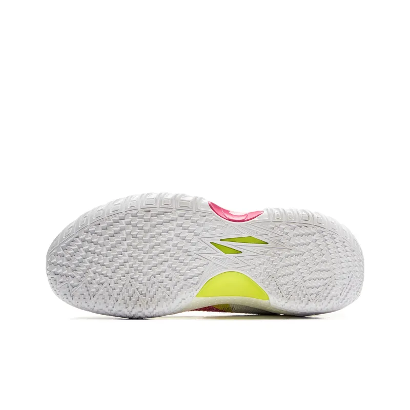 LINING Jie Ao 2 Basketball Shoes Men Low Top White Red-6