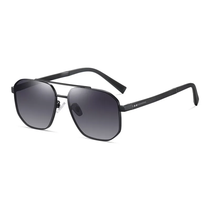 Yamaichi Maru Stainless Steel Round Sunglasses Unisex-4