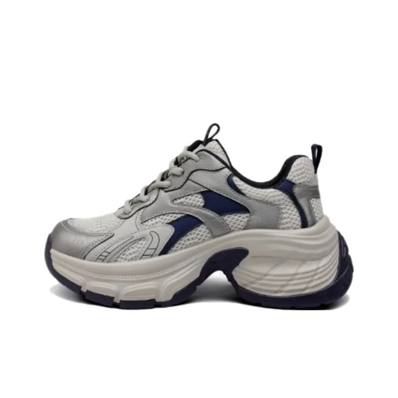 JESSICA SOPHIA Height Increasing Low Top Chunky Sneakers Women's-2