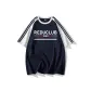 Navy Blue & Heather Gray