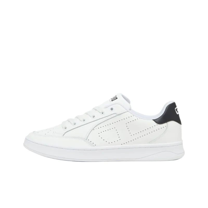 DIESEL S Dakota Low Top Skateboard Shoes Men's White-0