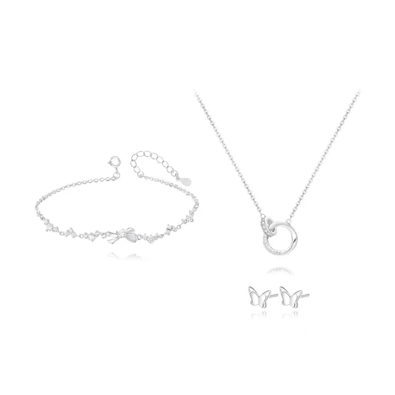 FORCHI Zircon Bracelets Women's Couple's Sweet Style Box-13