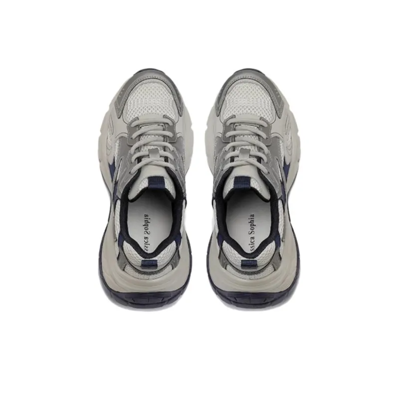 JESSICA SOPHIA Height Increasing Low Top Chunky Sneakers Women's-6