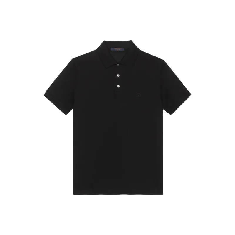 LOUIS VUITTON 1A1S8K Classic Short Sleeve Pique Polo-0