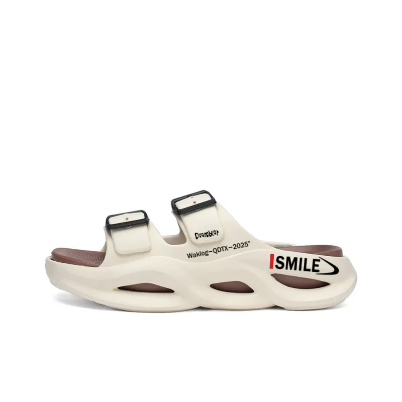 Budding Bear EVA Slip Resistant Odor Resistant Abrasion Resistant Slide Slippers Men's-8