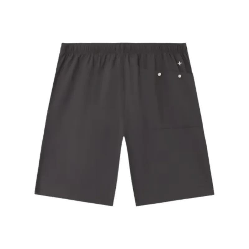 STONE ISLAND Logo embroidered Shorts-1