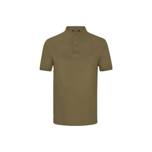 LOUIS VUITTON Polo Shirt Men's Khaki