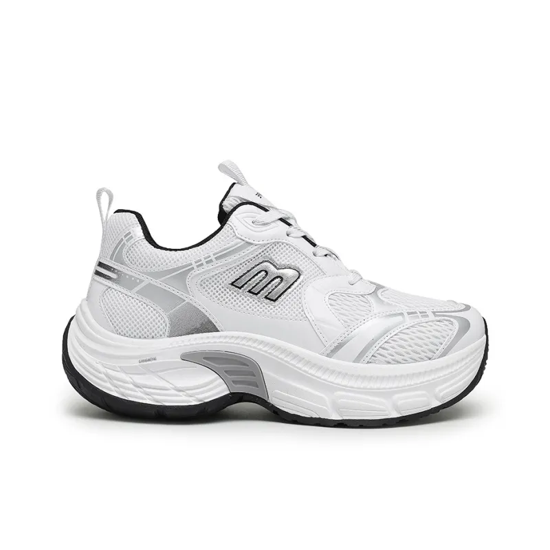 Hong Kong Meng Slip Resistant, Breathable, Height Increasing Low Top Chunky Sneakers Men's-2