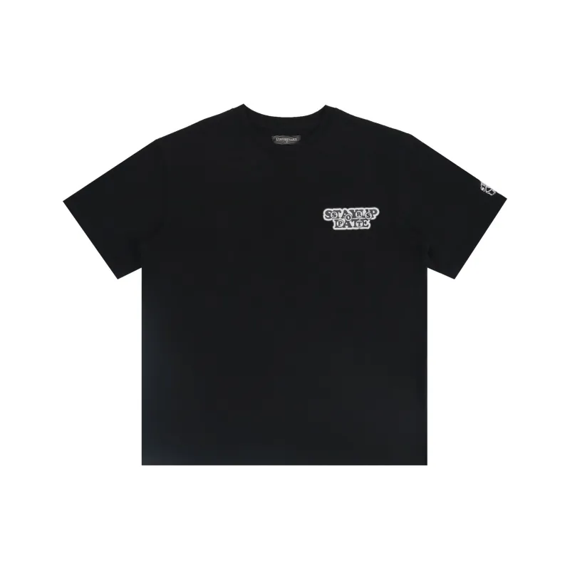 STAY UP LATE T Shirt Unisex Black-0