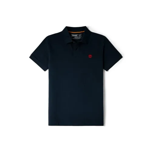 Timberland Polo Shirts Men Dark Sapphire