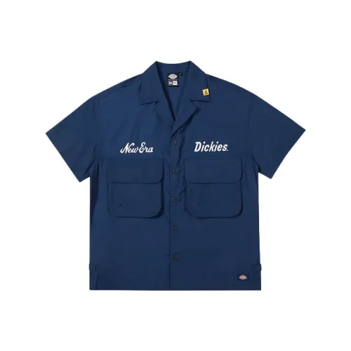 Dickies X New Era Shirts Unisex Navy Blue