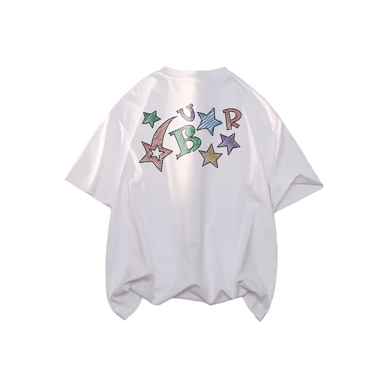 BRUMAIRE T Shirt Unisex Black Comes With Random Print Short Sleeved Shirt-12